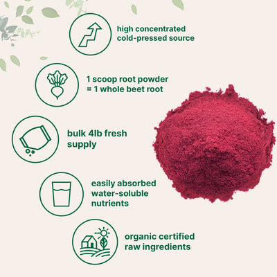 Mikro Ingredients Organic Beet Root Powder